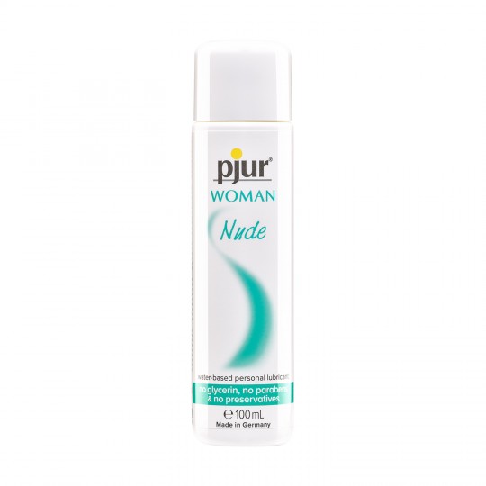 pjur WOMAN Nude 100 ml - Lubricante íntimo base agua para piel sensible